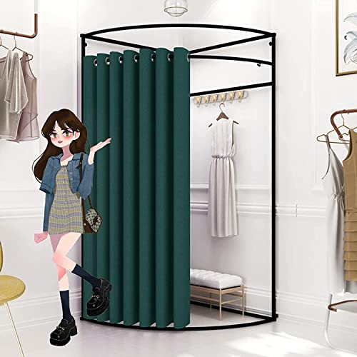 LYFDPN Mode-Umkleidekabinen, Mobile Privatsphäre, Umkleidekabine, Bekleidungsgeschäft, Umkleidekabine, bewegliche, abnehmbare Umkleidekabine für Schlafzimmer in Einkaufszentren (100x100x200cm F) von LYFDPN