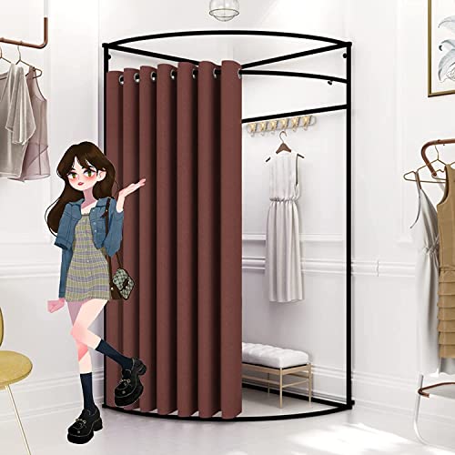 LYFDPN Mode-Umkleidekabinen, Mobile Privatsphäre, Umkleidekabine, Bekleidungsgeschäft, Umkleidekabine, bewegliche, abnehmbare Umkleidekabine für Schlafzimmer in Einkaufszentren (80x80x200cm B) von LYFDPN