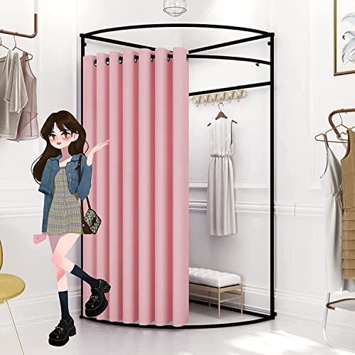 LYFDPN Mode-Umkleidekabinen, Mobile Privatsphäre, Umkleidekabine, Bekleidungsgeschäft, Umkleidekabine, bewegliche, abnehmbare Umkleidekabine für Schlafzimmer in Einkaufszentren (90x90x200cm D) von LYFDPN