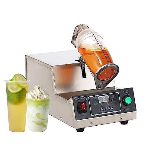 Milchtee-Schüttelmaschine Milchtee Nachahmung einer handbetriebenen Rüttelmaschine 280 U/min Edelstahl automatische Tee-Milch-Maschine von LYFDPN