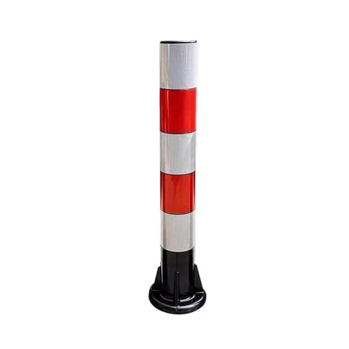 Sicherheitspoller, Antikollisionspoller, Reflektierende Absperrpfosten, for Verkehrssensible Bereiche, Gehwege (All-in-One)(Red) von LYFHYSDSP