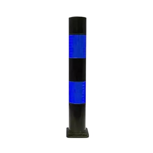 Sicherheitspoller, Antikollisionspoller, mit Sockel, Parkplatzsperre, for Verkehrsmanagement und Straßenschutz(Blue) von LYFHYSDSP