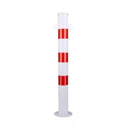 Sicherheitspoller aus Stahl, Antikollisionspoller, Poller, for Verkehrssensible Bereiche, mit Nachtreflex(White) von LYFHYSDSP