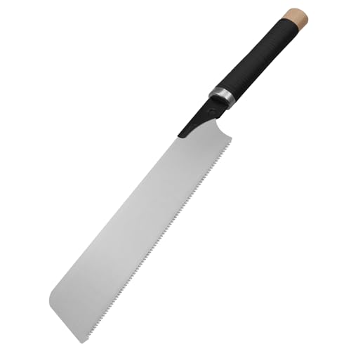 10 Inch Japanese Pull Saw, 17 TPI Universal Hand Saw, Broad-side Saw with Detachable Single Edge Blade, Wood Handsaw for Woodworking Tools 10 Inch Japanese Pull Saw, 17 TPI Universal Hand Saw, Broad-side Saw with Detachable Single Edge Blade, Wood Handsaw for Woodworking Tools von LYFJXX