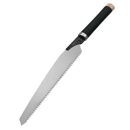 10 Inch Japanese Pull Saw, 17 TPI Universal Hand Saw, Narrow-side Saw with Detachable Single Edge Blade, Wood Handsaw for Woodworking Tools von LYFJXX