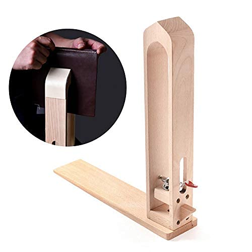 LYFJXX Holz Leder Craft Handnähen Leder Craft Schnürung Nähklemme Pony Horse Clamp für Leathercraft Nähen DIY Tool von LYFJXX