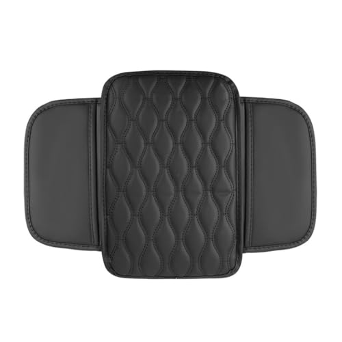 LYHCM Auto Mittelkonsole Armlehne Pad für Mercedes CLA 45 C117 C117 C118 CLA Coupe 180 MHEV, Armlehnenkissen Armlehnenbezug Mittelarmlehne Abdeckung Mittelkonsole Zubehör,Black von LYHCM