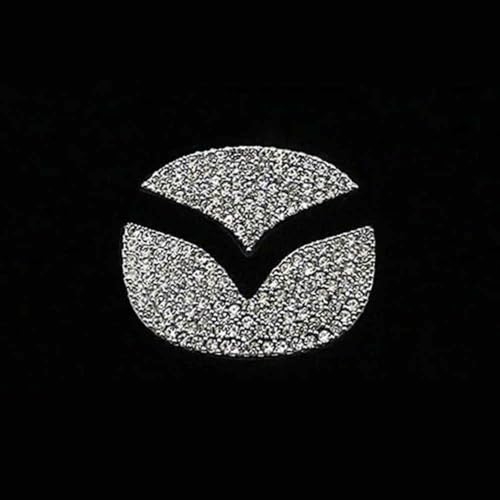 Car Sticker Autoabzeichen Emblem für Mazda 5 2010-2015, 3D Metall Chrom Selbstklebende Logo Emblem Karosserie Dekorative Aufkleber von LYHH