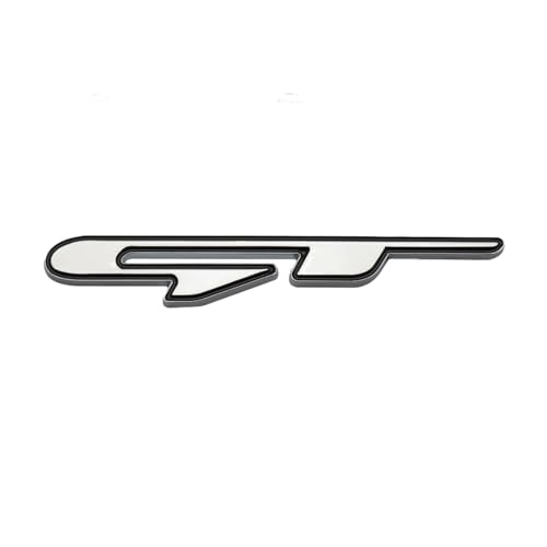 Car Sticker Autoabzeichen Emblem für Peugeot 307CC 206CC 207CC 307SW, 3D Metall Chrom Selbstklebende Logo Emblem Karosserie Dekorative Aufkleber,normal-Silverstyle von LYHH