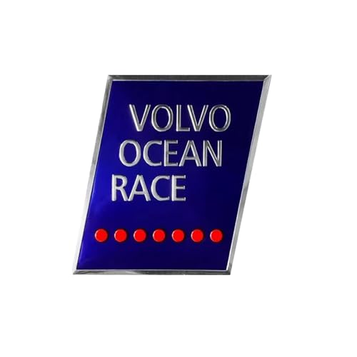 Car Sticker Autoabzeichen Emblem für Volvo C70 S80 S90 V40 V60 V90, 3D Metall Chrom Selbstklebende Logo Emblem Karosserie Dekorative Aufkleber,normal-Blabel von LYHH