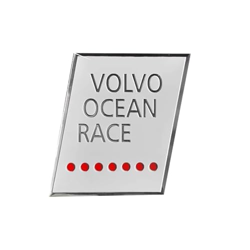 Car Sticker Autoabzeichen Emblem für Volvo C70 S80 S90 V40 V60 V90, 3D Metall Chrom Selbstklebende Logo Emblem Karosserie Dekorative Aufkleber,normal-Dlabel von LYHH