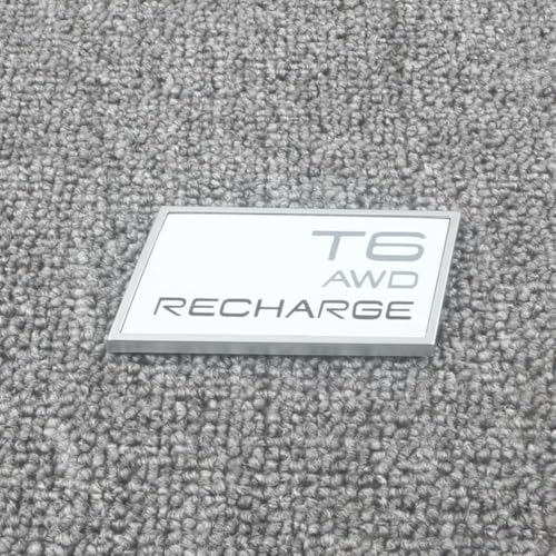 Car Sticker Autoabzeichen Emblem für Volvo T5 T3 T4 T6 T8 XC40 XC60 XC90, 3D Metall Chrom Selbstklebende Logo Emblem Karosserie Dekorative Aufkleber,T6-B Car Sticker Autoabzeichen Emblem für Volvo T5 T3 T4 T6 T8 XC40 XC60 XC90, 3D Metall Chrom Selbstklebende Logo Emblem Karosserie Dekorative Aufkleber,T6-B von LYHH