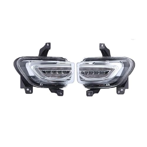 LYHH Auto LED Nebelscheinwerfer für Renegade 2015-2023, ABS DRL Tagfahrlicht Front Stoßstange Fahren Nebelleuchten Reflektoren Blinker,1 Pair-A LYHH Auto LED Nebelscheinwerfer für Renegade 2015-2023, ABS DRL Tagfahrlicht Front Stoßstange Fahren Nebelleuchten Reflektoren Blinker,1 Pair-A von LYHH