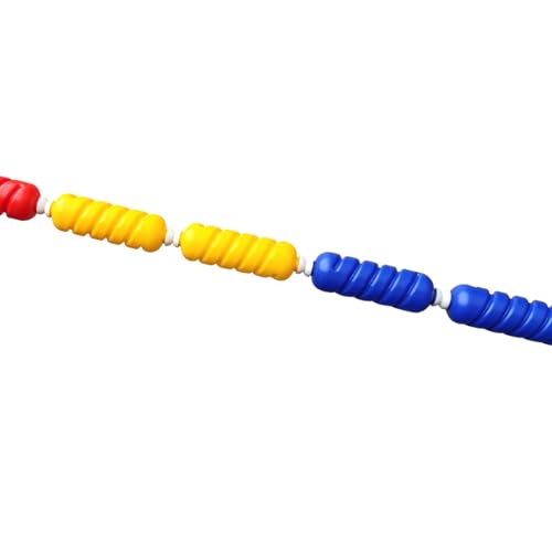 LYHXYLFT Sicherheitsseil Mit Verstellbaren Füßen Und Schwimmenden Bojen, Anti-Wellen-Sicherheitsseil for Schwimmbäder,for Schwimmbäder Mit Unterschiedlicher Tiefe(Nylon,1m/3.3ft) von LYHXYLFT