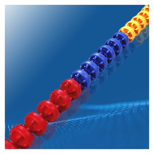 LYHXYLFT Verstellbares Pool-Sicherheitsseil Mit Schwimmern, Pool-Seilschwimmer for Unterteilen des Pools, for Innen- Und Außenpools Mit Tiefentrennung(Nylon,1m/3.3ft) von LYHXYLFT