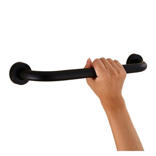 Haltegriff Dusche Badewannenarm Safe-Grip-Bar Edelstahl-Duschgriff Wandhalterung Handicap-Haltegriffe for Badezimmer(43CM) von LYHYDMA