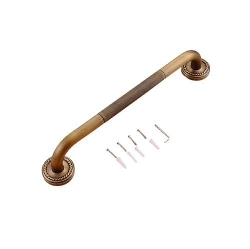Haltegriff Dusche Klassisches Antik-Gold-Messing Badezimmer Duschraum Rutschfester Haltegriff Badewanne Handlauf Armlehne Wand Hardware Zubehör(Color2) von LYHYDMA