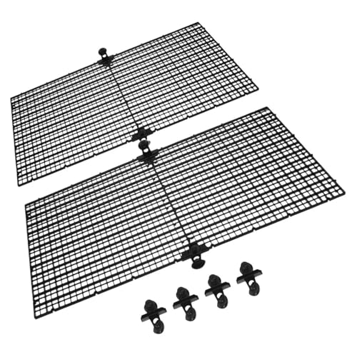 LYHYDMA Aquarium trennwand 4 Pcs Fisch Tank Isolation Bord Aquarium Boden Grid Fischernetz Liefert Bildschirm Teiler von LYHYDMA