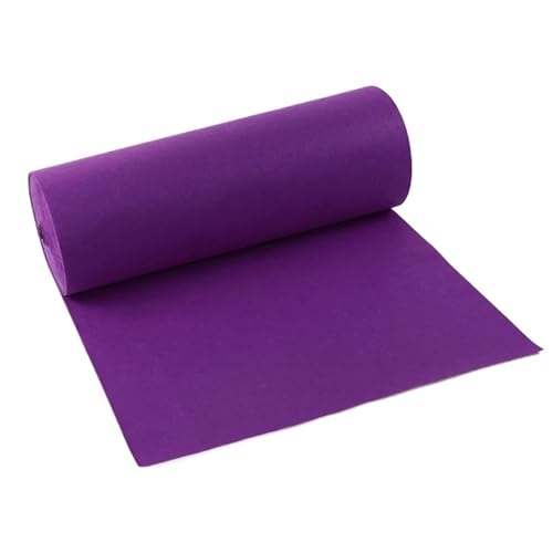 LYHYDMA Hochzeitsteppich Hochzeits-Gehweg-Teppich Anti-Rutsch-Hochzeit Multi Color Teppich Zeremonie Party Bühnenteppich Hochzeitsteppich(Purple,6M_1.2M) von LYHYDMA