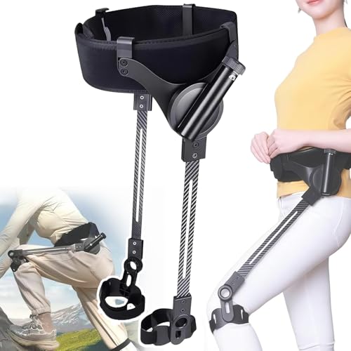 Exoskelett-Gehhilfe Zur UnterstüTzung Der Unteren GliedmaßEn, Bionisches System Mit 3-Stufiger Krafteinstellung FüR Erwachsene Und äLtere Menschen,Treppensteigen Und Rehabilitationstraining von LYJIANGXIN