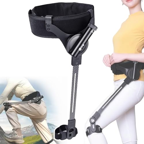 Exoskelett-Gehhilfe Zur UnterstüTzung Der Unteren GliedmaßEn, Bionisches System Mit 3-Stufiger Krafteinstellung FüR Erwachsene Und äLtere Menschen,Treppensteigen Und Rehabilitationstraining von LYJIANGXIN