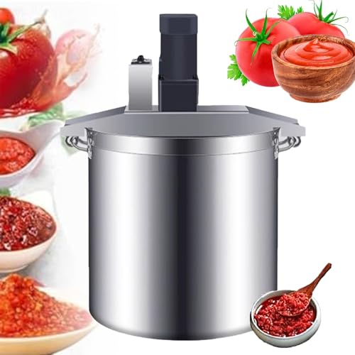 LYJIANGXIN Edelstahl-Standmixer FüR Lebensmittel 15l/25l/40l/60l/80l Elektrische Mischmaschine FüR Marmelade/SoßE In Gewerblichen KüChen, 4-Klingen-RüHrkratzer von LYJIANGXIN