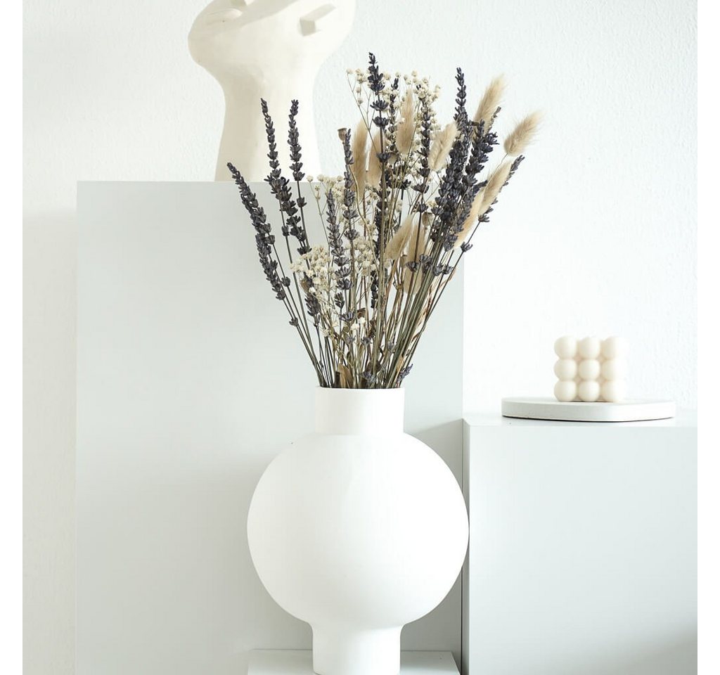 Trockenblume Lavendel Dreams: Lavendel, Schleierkraut und Lagurus, in beige-lila, LYKKE & You, Höhe 50 cm von LYKKE & You