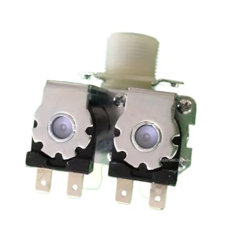 0,02–0,8 MPa, eins rein, zwei raus, normalerweise geschlossenes Wassereinlass-Magnetventil, DC 12 V 24 V, AC 110 V 220 V, Durchflussschalter for Waschmaschinen(12V_NORMALLY CLOSED) von LYLNV
