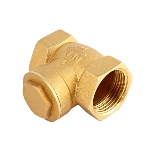 1/2 Zoll 3/4 Zoll 1 Zoll Innengewinde Messing-Rückschlagventil Einweg-Rückschlagventil for Wasseraquarium Schwimmerventil 1-1/4 Zoll 1-1/2 Zoll 2 Zoll(1/2") von LYLNV