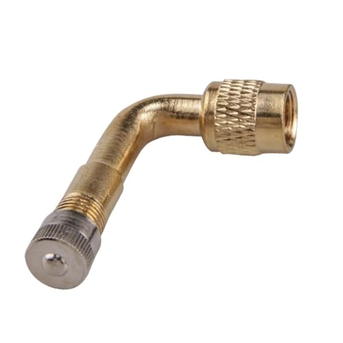 1/2PCS Motorrad 45 90 135 Grad Winkel Gebogen Ventil Adapter Reifen Rohr Ventil Verlängerung Adapter for Lkw auto Moto Bike(Style B 1pc) von LYLNV