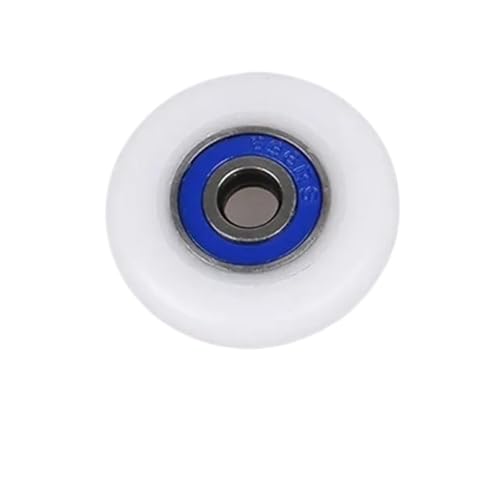 1 Stück 19/23/25/27/29 mm Schiebetür-Rollenrad-Läufer Rollenverschluss Riemenscheibenräder mit Schraube Duschtür-Rollenläuferräder(1Pcs 29mm) von LYLNV