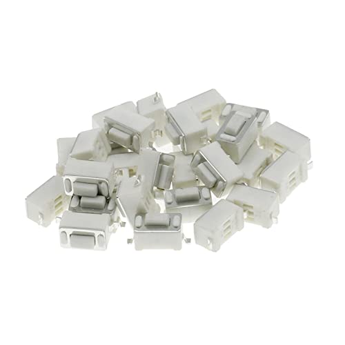 100 STÜCKE 3 * 6 * 4,3mm 2pin SMD DC12V 50mA Taktschalter Druckknopf Touch Mikroschalter 3x6x4,3mm Weiß Taste 100 STÜCKE 3 * 6 * 4,3mm 2pin SMD DC12V 50mA Taktschalter Druckknopf Touch Mikroschalter 3x6x4,3mm Weiß Taste von LYLNV