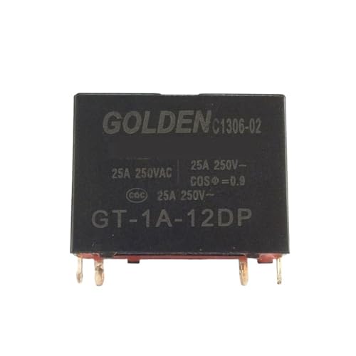 10PCS Relais GT-1A-12D GT-1A-12DP Mit Stecker Keine Stecker 25A 12V 4PIN for Klimaanlage Elektrische Wasser Heizung Motherboard relais(GT-1A-12DP no plug) von LYLNV