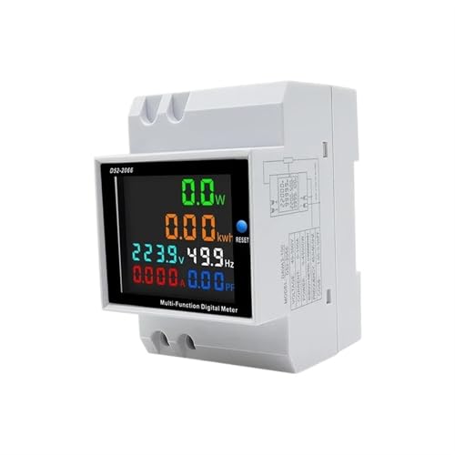 110V 220V 100A 6IN1 Din-Schiene AC-Monitor Spannung Strom Leistungsfaktor Aktiv KWH Elektrische Energie Frequenzmesser von LYLNV