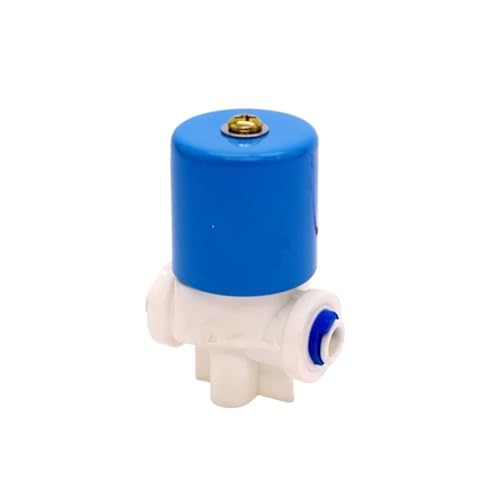 220 V DC24 V 12 V Elektrisches Magnetventil for Wasser, 1/4 Zoll direkt wirkender PE-Schlauchanschluss for Umkehrosmoseanlage, RO-Controller(220V) von LYLNV