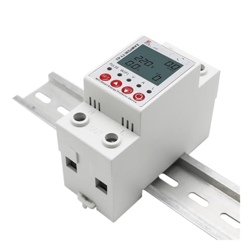 2P 63A Smart Circuit Erde Leckage Über Unter Spannung Schutz Relais Gerät Schalter Unterbrecher Energie Leistung kWh Meter von LYLNV