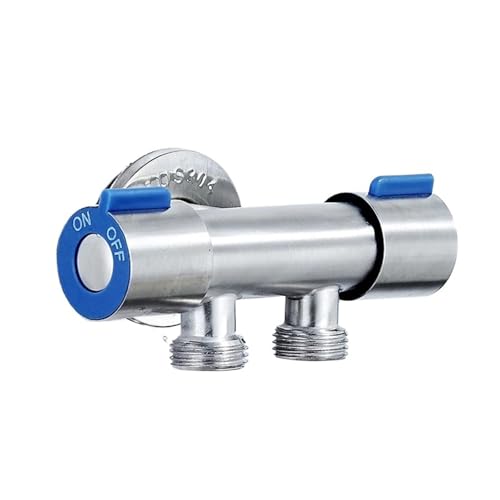 3-Wege-Duschumstellventil SUS 304 Winkel-Wasserstopp-WC-Teile Bidet-Duschspülknopf(C) von LYLNV