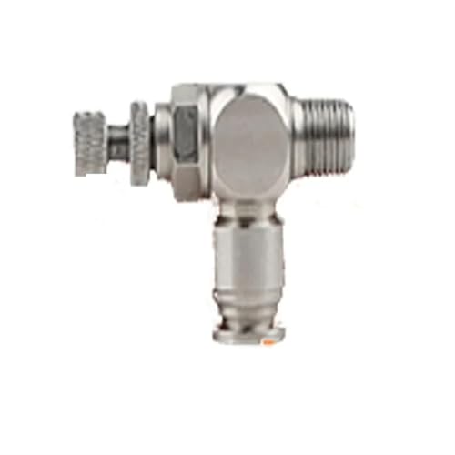 304 Pneumatikanschluss SL6-M5 1/8"-6mm Drosselventildruck reduzieren Steuerregulierung SL10-02 SL6-01 SL8-01 SL6-02(SL8-01) von LYLNV