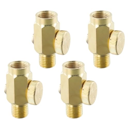 4 STÜCKE 1/4 NPT Inline-Regler Massivmessing Druckluftdruckventil Werkzeug Ersatzteile Druckluftwerkzeug Zubehör 4 STÜCKE 1/4 NPT Inline-Regler Massivmessing Druckluftdruckventil Werkzeug Ersatzteile Druckluftwerkzeug Zubehör von LYLNV