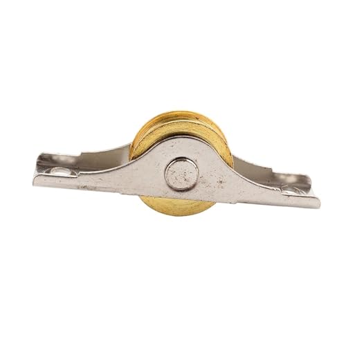 4PCS Schiebetür Roller Schrank Kupfer Caster Rad Pulley Läufer for Kleiderschrank Fenster Möbel Hardware von LYLNV