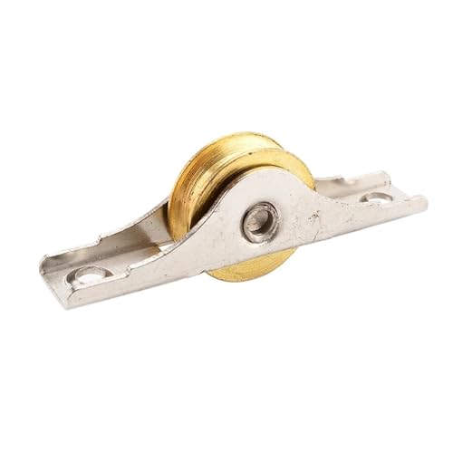 4PCS Schiebetür Roller Schrank Kupfer Caster Rad Pulley Läufer for Kleiderschrank Fenster Möbel Hardware von LYLNV