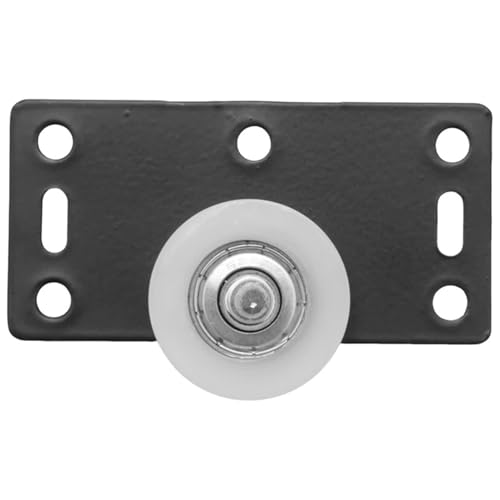 4Sets Schiebetürräder Rollen Riemenscheiben Läufer for Schrank Kleiderschrank Schrank Reibungslos & Stumm Nylon Räder von LYLNV