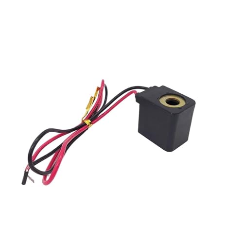 4V210 2P025-06/08 2V025-06/08 3V1-06/M5 Innendurchmesser 8 mm, 9 mm Kabel, Magnetventilspule, 24 VDC, 12 V DC, 220 V AC, 110 V AC(12V) von LYLNV