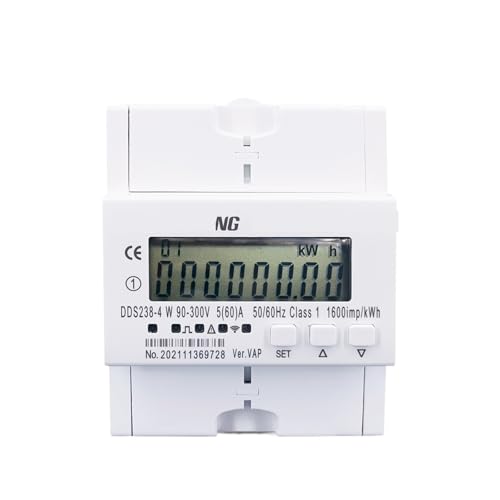 60A 90-300V Einphasen-Energiezähler-Überwachung Leistungsschalter Timer mit Spannungs-/Stromschutz RS485 von LYLNV