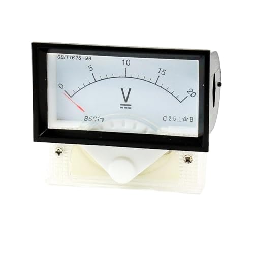85C17 5V 10V 15V 20V 30V 50V 100V 250V 300V 450V 1000V DC Panel Meter Voltmeter for Spannungsprüfung(150V) von LYLNV