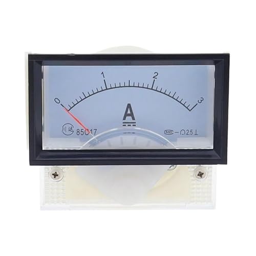 85C17 DC 1A 2A 3A 5A 10A 15A 20A 30A 50A 75A 100A Analog Strom Panel Meter Amperemeter for Schaltung Prüfung Ampere Tester Messgerät(500A) von LYLNV
