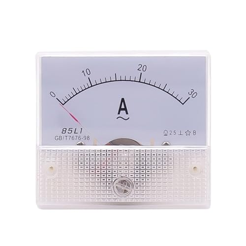 85L1-A AC Amp Meter Analog Meter Panel Messbereich 75A 5A 10A 15A 20A 30A 50A 100A 200A 300A Mikrostrom(50A) von LYLNV