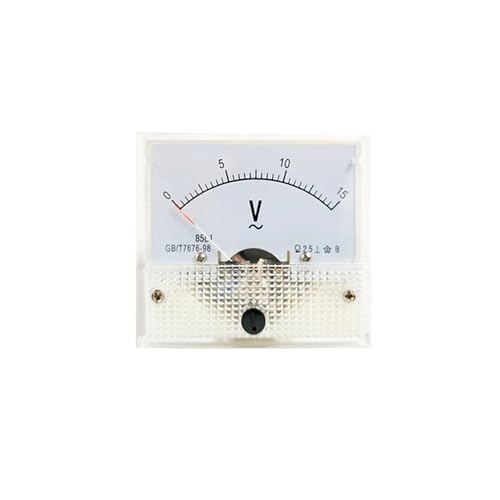 85L1 AC Analog Panel Voltmeter Zifferblatt Spannung Gauge Zeiger Meter 15V 30V 50V 100V 250V 450V 1000V(10V) von LYLNV