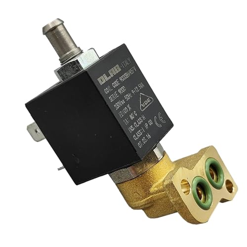 9000BH AC 220 V 230 V 2-Positionen-3-Wege-Elektromagnetventil aus Messing, normalerweise geschlossener Typ for Kaffeemaschine von LYLNV