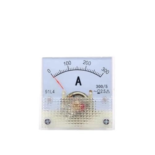 91L4 AC Amperemeter Analog Amp Meter Gauge Rechteck Panel Meter Strom Tester 1A/2A/30A/50A/100A Amperemeter(3A) von LYLNV